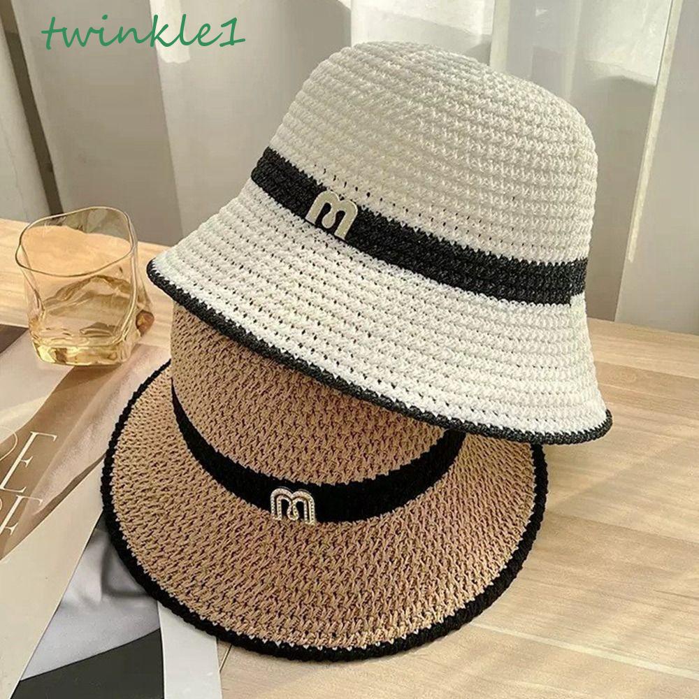 Mũ Bucket Chống Nắng Tia Cực Tím In Chữ M Đơn Giản Thời Trang Mùa Hè Cho Nữ