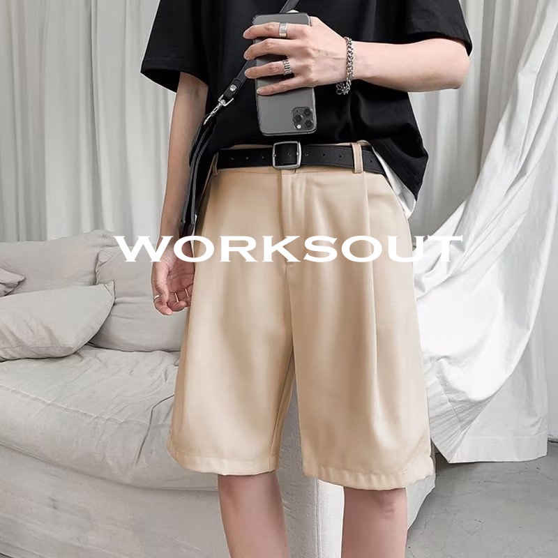 WORKSOUT quần ống suông quần tây nam quần 2023 NEW WS061927