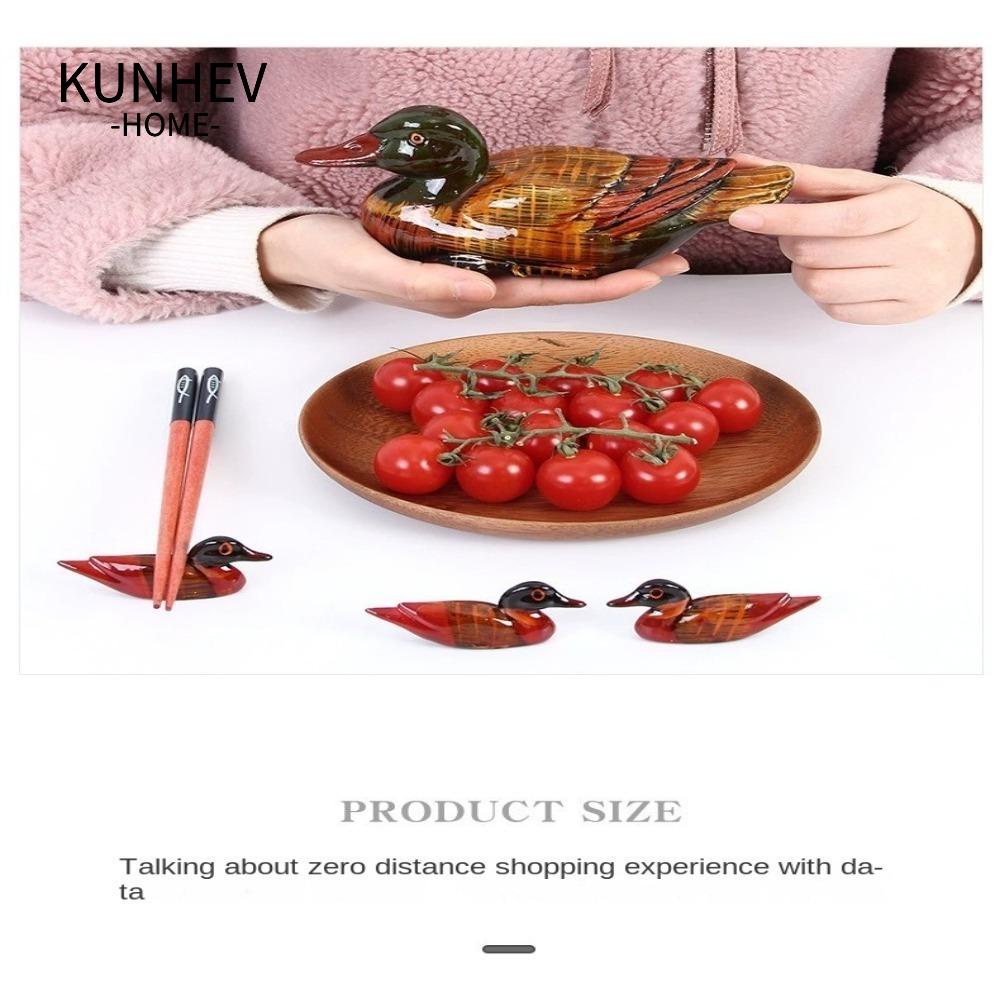 KUNHEV Set 15 / 15 Chú Vịt Bằng Nhựa Resin Trang Trí Tiểu Cảnh / Tiệc Cưới