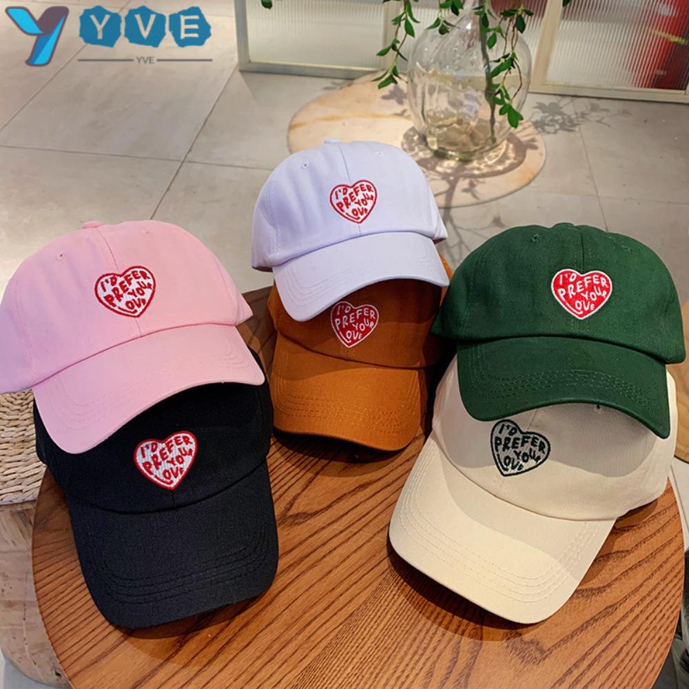 YVE Mũ Lưỡi Trai Chất Liệu Cotton Thời Trang Cho Nam Nữ