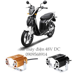 Đèn pha trợ sáng xe máy điện xe đạp điện 48V DC
