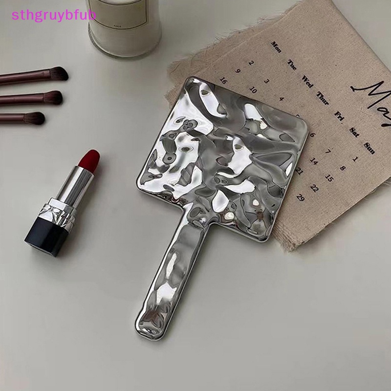 Gương Trang Điểm Cầm Tay Hình Vuông Mini Dạng Lỏng