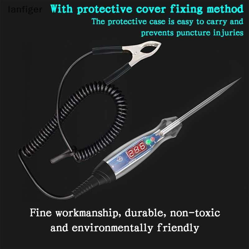 Thiết Bị Kiểm Tra Vôn Kế Đèn LED Kỹ Thuật Số 3-60V DC