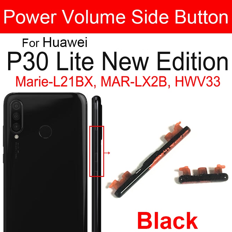 Nút Bấm Điều Chỉnh Âm Lượng Thay Thế Chuyên Dụng Cho Huawei P30 P30pro P30 Lite 2020 P30pro P30lite