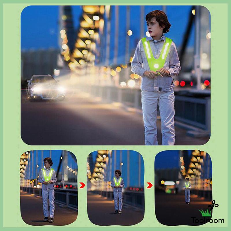 Áo Sát Nách Có Khả Năng Nhìn Thấy Cao Cho Bé Chạy Bộ