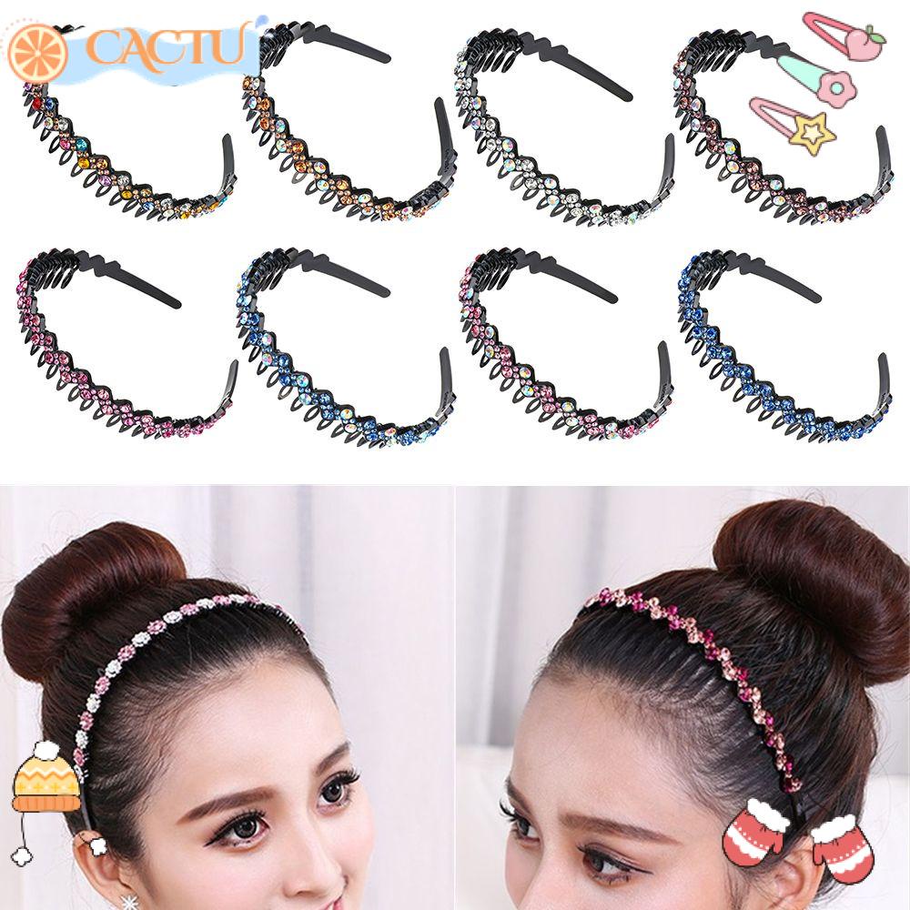 CACTU Băng Đô Họa Tiết Gợn Sóng Thời Trang Dành Cho Nữ