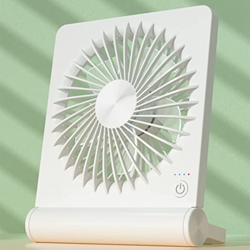 Quạt Điện Làm Mát Siêu Mỏng Yên Tĩnh Có Thể Sạc Lại Cho Phòng Ngủ / Văn Phòng