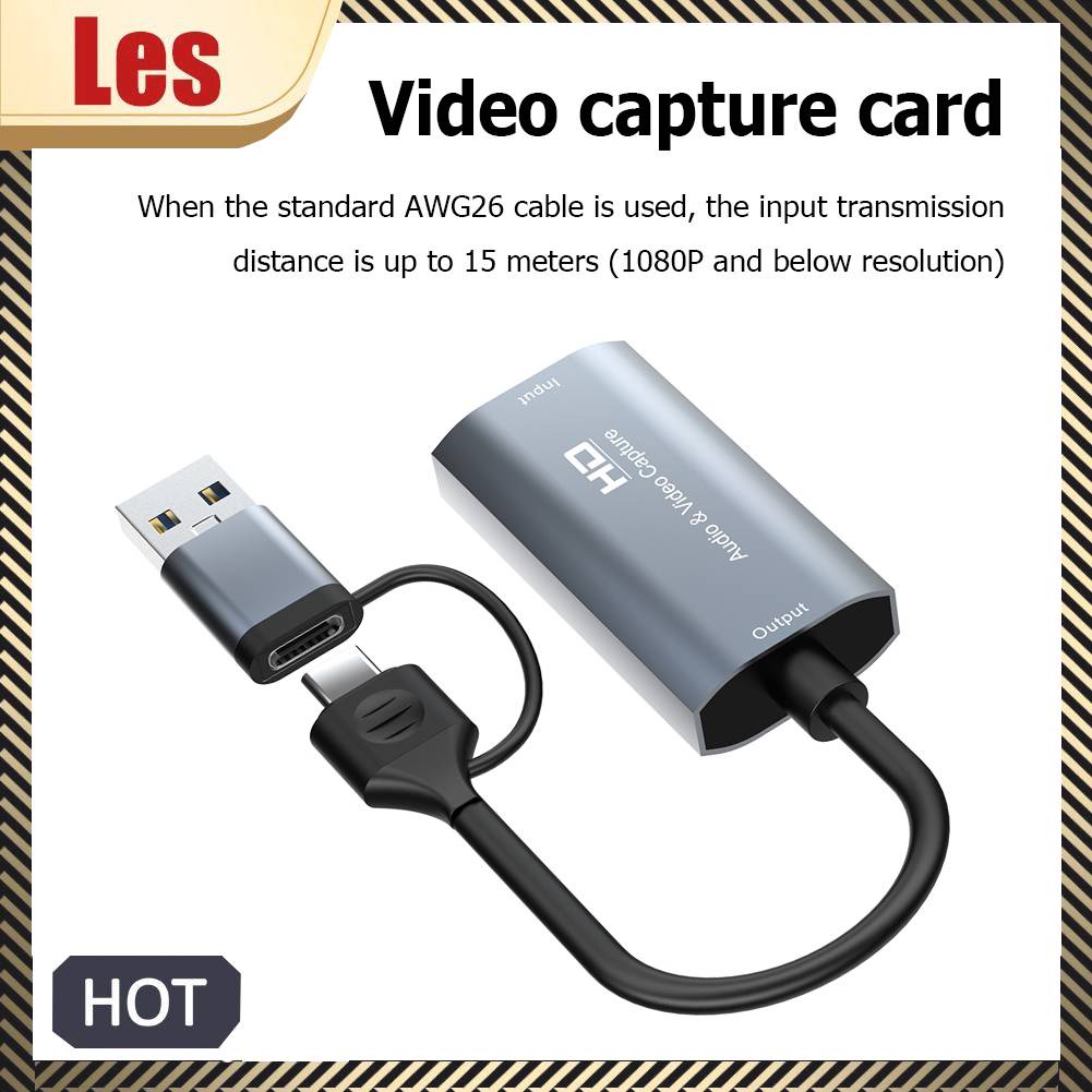Thẻ Ghi Hình Video Cổng USB Loại C Cho PC / Máy Tính