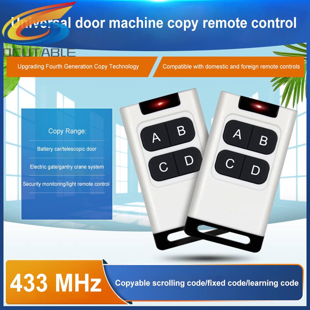 Bộ Truyền Tín Hiệu Không Dây AK-KB-408 Cho Cổng Gara Điện