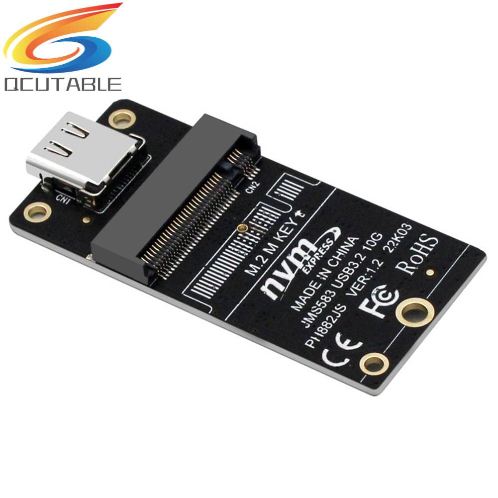 Thẻ Chuyển Đổi NVME M.2 Sang Type-C SSD 10Gbps Hỗ Trợ 2230 2242 2260 2280