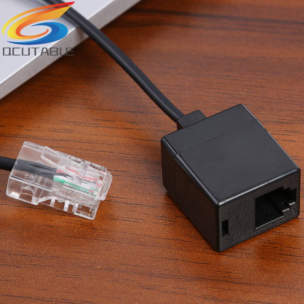 Cáp ChuyểN ĐổI Âm Thanh RJ45 8P8C ĐầU CắM Sang Lỗ CắM RJ11 6P4