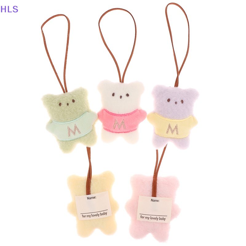 [HLS] Móc Khóa / Túi Xách Hình Gấu Nhồi Bông Dễ Thương Chống Thất Lạc