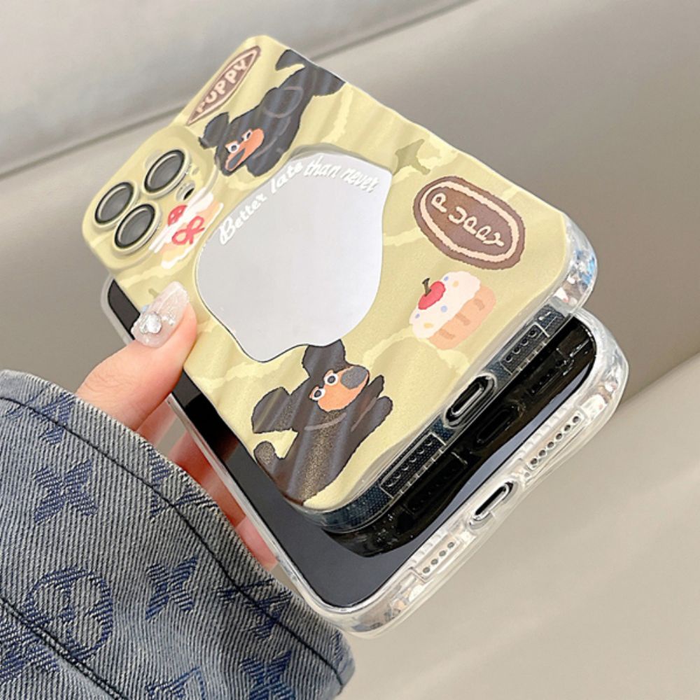 Ốp Điện Thoại TPU Mềm Chống Sốc Tráng Gương Họa Tiết Hoa Cúc Dễ Thương Dành Cho IPhone 11 12 13 14 Pro Max