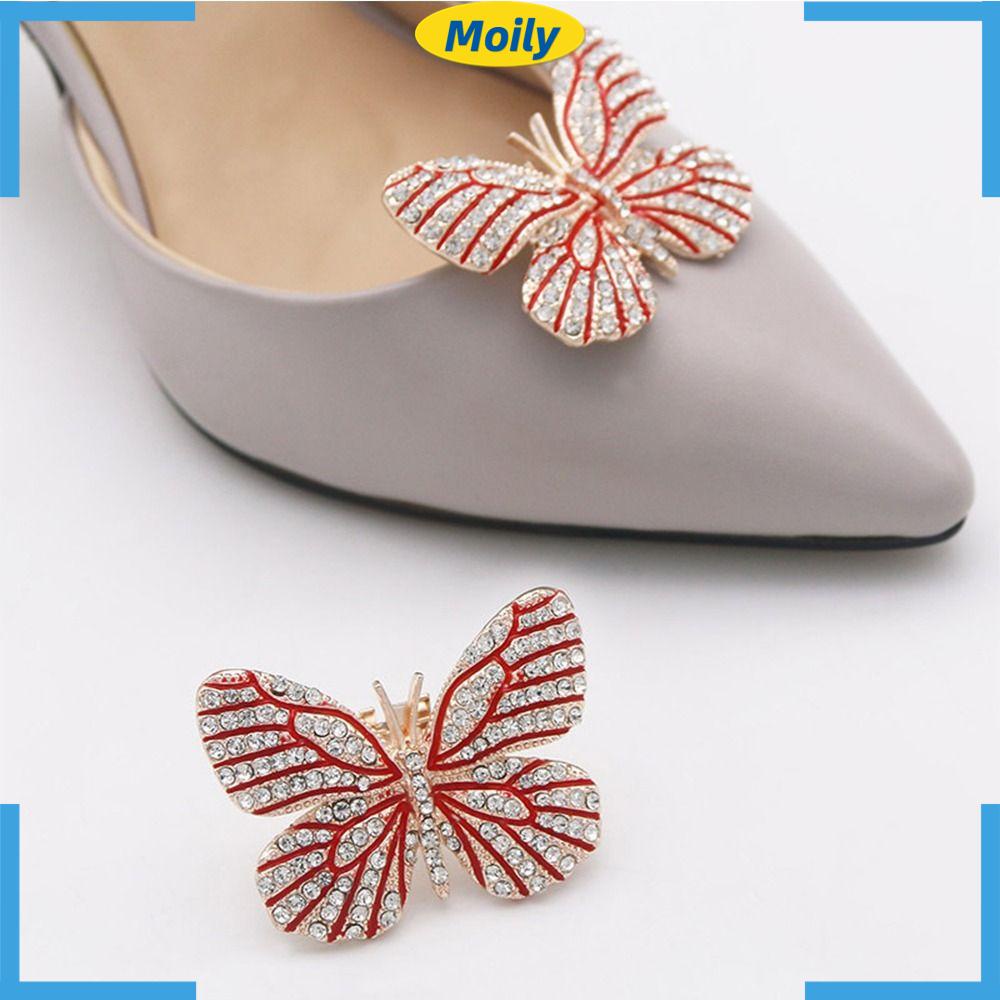 MOILYVN Kẹp Khóa Giày Cao Gót Thời Trang Cho Cô Dâu