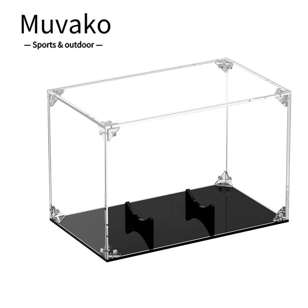 MUVAKO Hộp Đựng Quả Bóng Đá Bằng Acrylic Siêu Bền