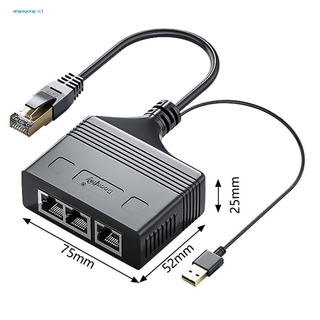 Đầu Chia Mạng RJ45 Chống Va Chạm Chuyên Dụng Cho Văn Phòng
