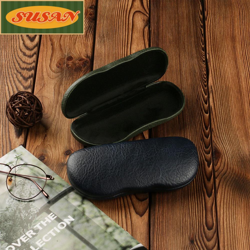 SUSANS Hộp Đựng Kính Chất Liệu Da Thời Trang Cho Nữ