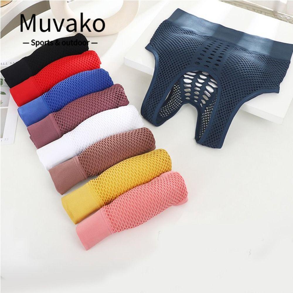 MUVAKO Áo Ngực Phối Lưới Thiết Kế Quyến Rũ Cho Nữ