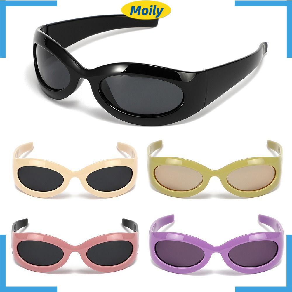 MOILYVN Kính Râm Nữ Chống Tia UV400 Kiểu Dáng Vintage