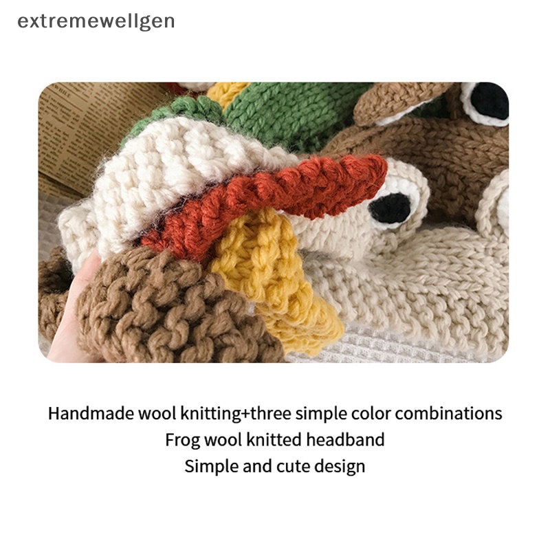 [Cực Tốt] Mũ Len Dệt Kim Hình Chú Ếch Vui Nhộn Giữ Ấm Mùa Đông Cho Nam Và Nữ LLF