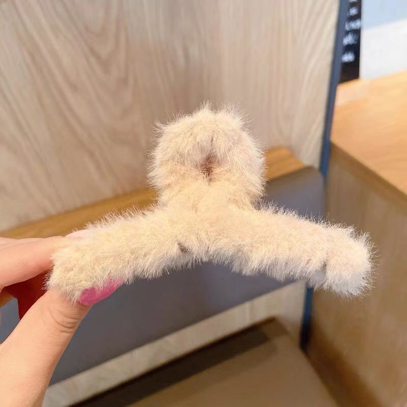 Kẹp Tóc Hình Cá Mập Bằng Lông Nhung Dễ Thương Xinh Xắn