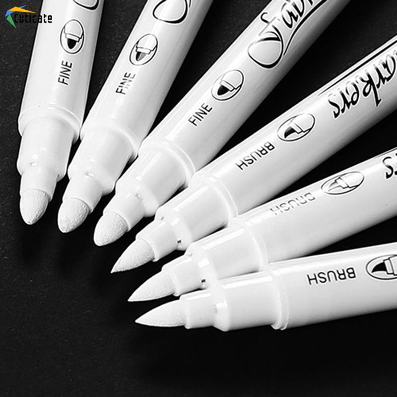 5 Bút Lông Viết Bảng Đen Trắng Đánh Dấu Bằng Giấy Bóng Vĩnh Viễn