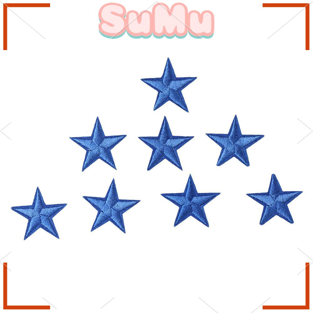 SUMU Set 40 Miếng Vá Trang Trí Hành Lý Hình Ngôi Sao Năm Cánh