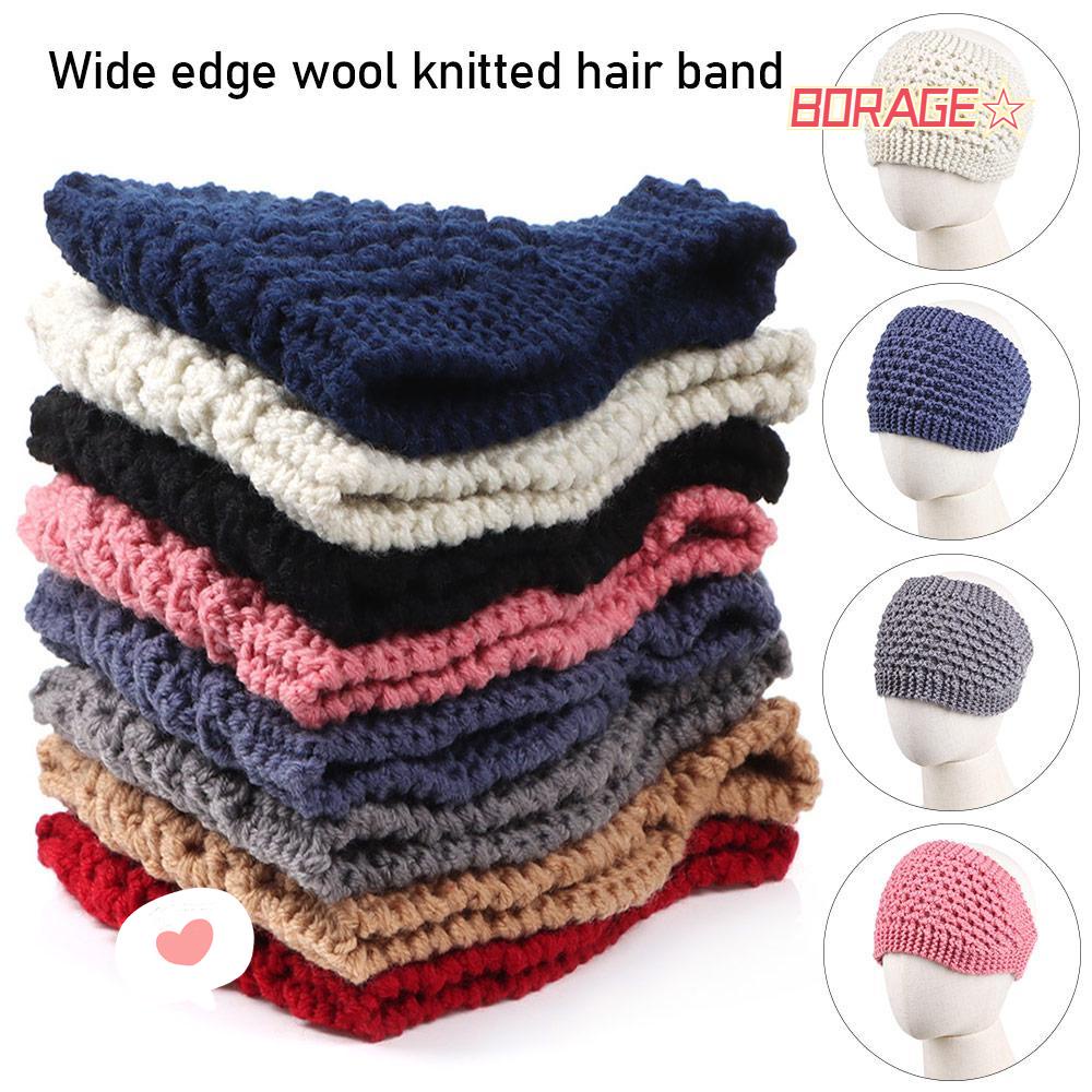 BORAG Khăn Turban Dệt Kim Thời Trang Mùa Đông Cho Nữ