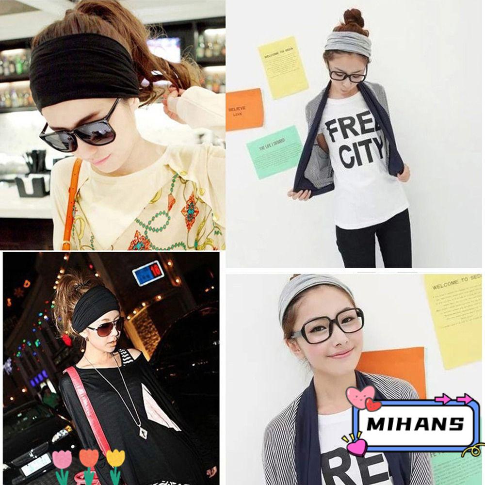 MIH Băng Đô Thể Thao Chất Cotton Thấm Hút Mồ Hôi