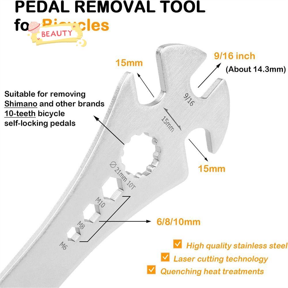 BEAUTY Cờ Lê Lỗ Lục Giác 320mm Dài 6-8 - 10mm Chất Lượng Cao Cho Pê Đan Xe Đạp