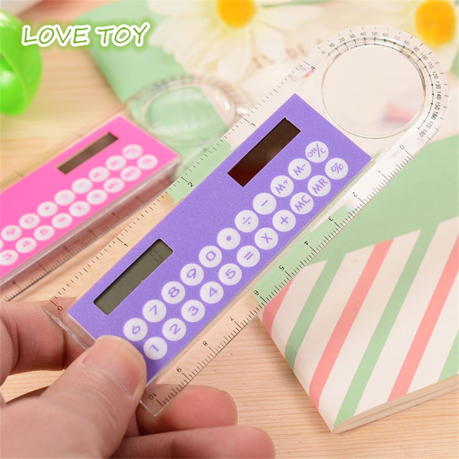 Thước Đo Đa Năng Sử Dụng Năng Lượng Mặt Trời 10cm Tiện Dụng Chất Lượng Cao