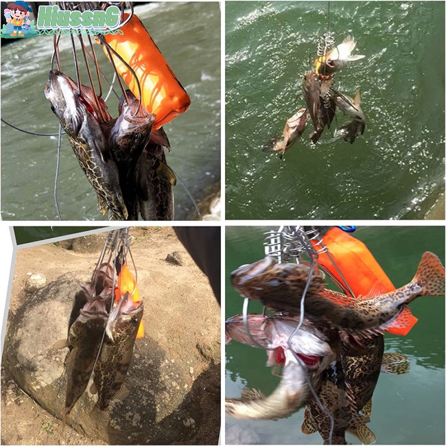 Khóa Câu Cá Nổi Bằng Thép Không Gỉ Độ Bền Cao