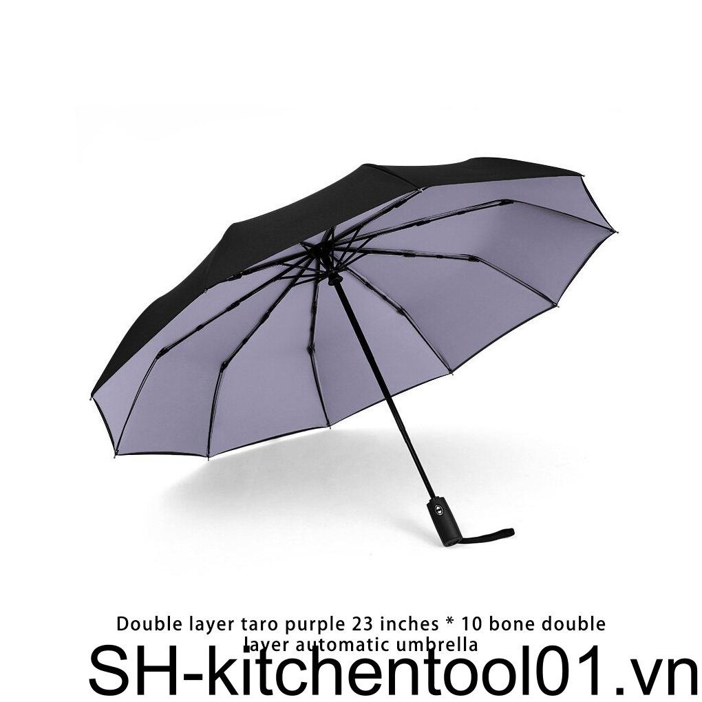 Dù Gấp Hai Lớp Chống Mưa Nắng 10K Tiện Dụng