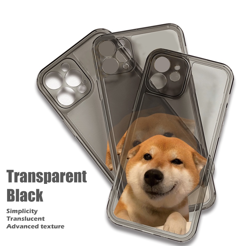 Dễ Thương Ốp Điện Thoại Mềm Trong Suốt Hình Cún corgi Cho iphone 13 mini 14 15 pro max 11 12 pro max x xr 6s 7 8 plus xs max se2020