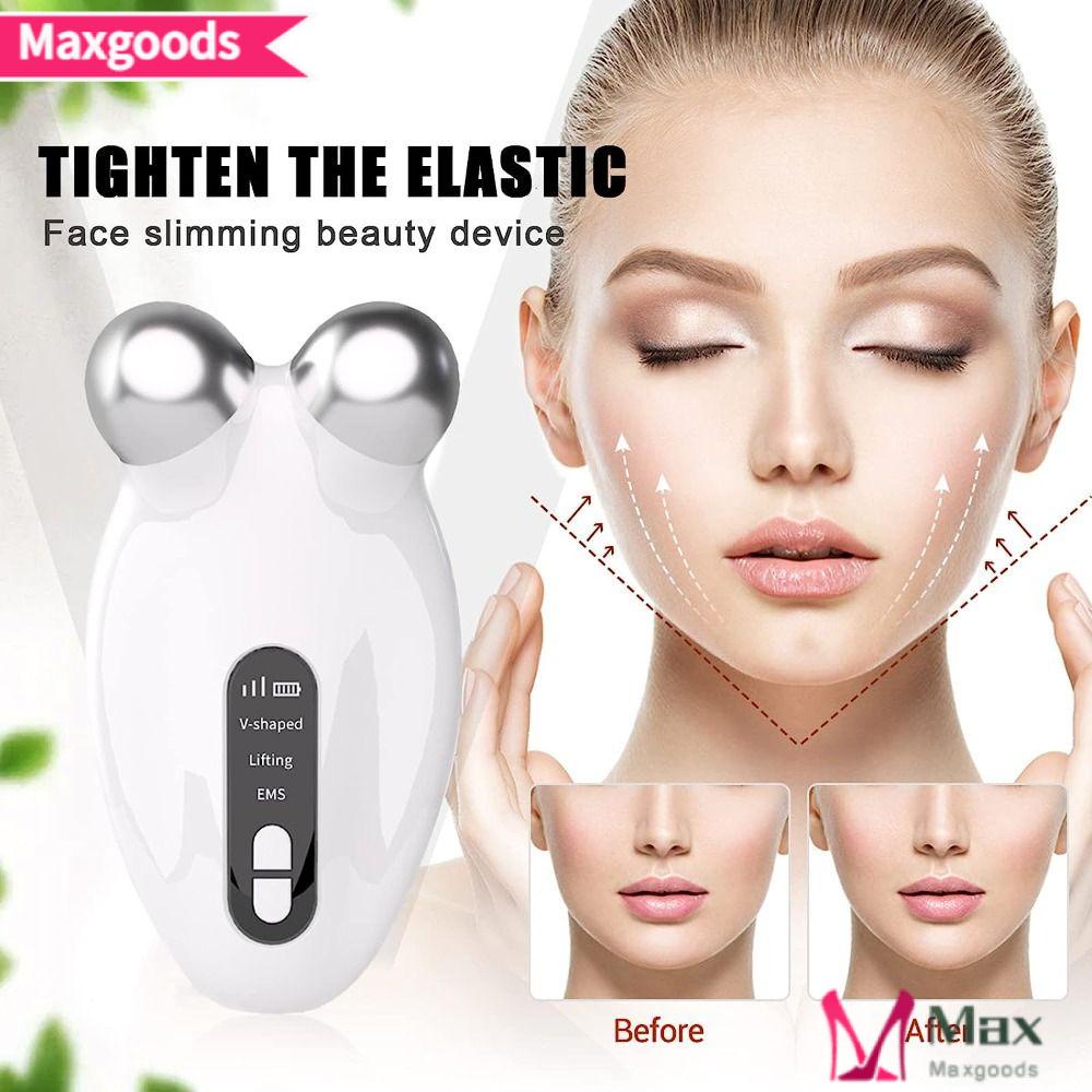 Cây Lăn Mát Xa Nâng Cơ Mặt Tạo Cằm Chữ V Mini Tiện Dụng