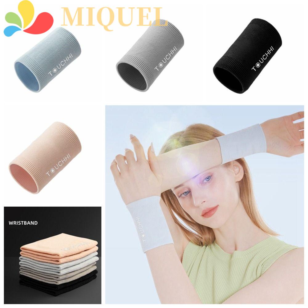 1 Cặp Băng Đeo Cổ Tay Co Giãn Nhiều Màu Sắc Dùng Tập Yoga Chạy Bộ