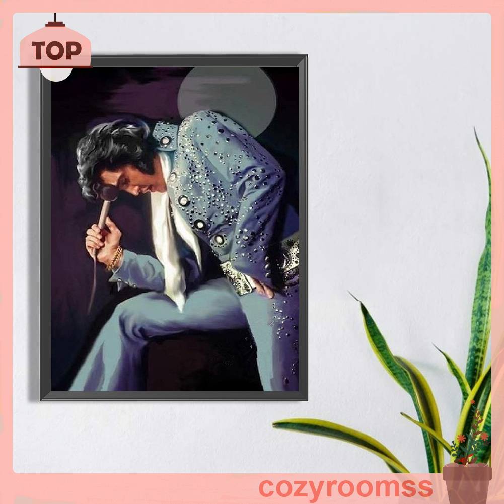 Tranh Đính Đá Kim Cương Toàn Bộ 5D DIY Hình Vẽ Presley