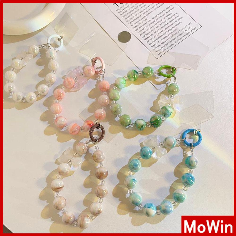 Ốp lưng Vỏ điện thoại Vòng tay Dây buộc Dây đeo cổ tay Hạt nhiều màu sắc đẹp Nhiều kiểu dáng khác nhau Hình trái tim Nơ Mặt trăng Vỏ iPhone tương thích Màu sắc đơn giản