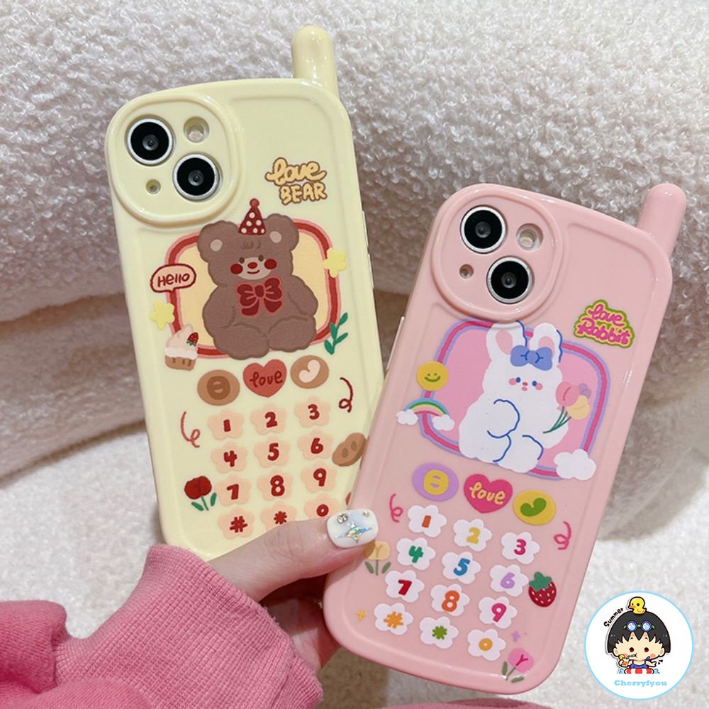 Ốp Điện Thoại TPU Mềm Chống Sốc In Hình Thú Hoạt Hình Dễ Thương Cho IPhone 11 14 13 12 Pro Max XS XR 7 8 Plus