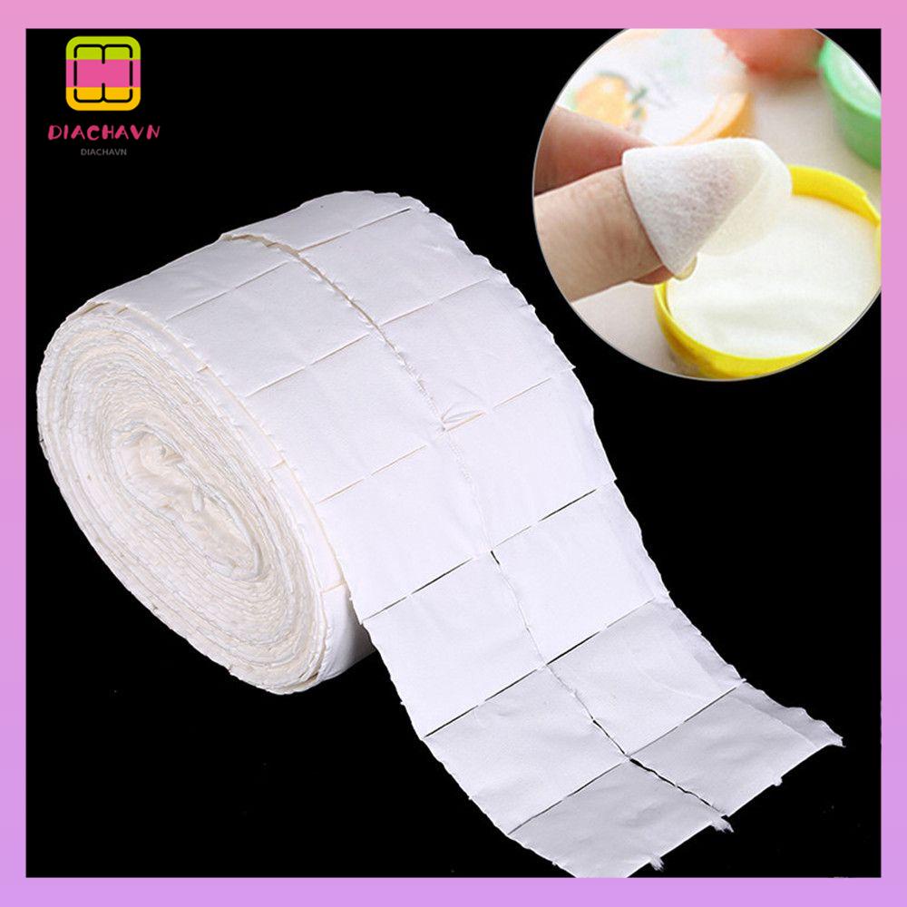 DIACHAVN Cuộn 500 Bông Tẩy Sơn Móng Tay Sử Dụng Một Lần