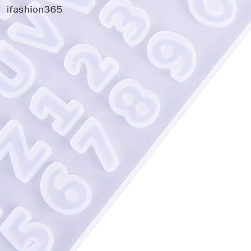 Khuôn Silicone Làm Nhựa Resin Hình Chữ Cái Và Số DIY Thời Trang ifashion365 Vn VN