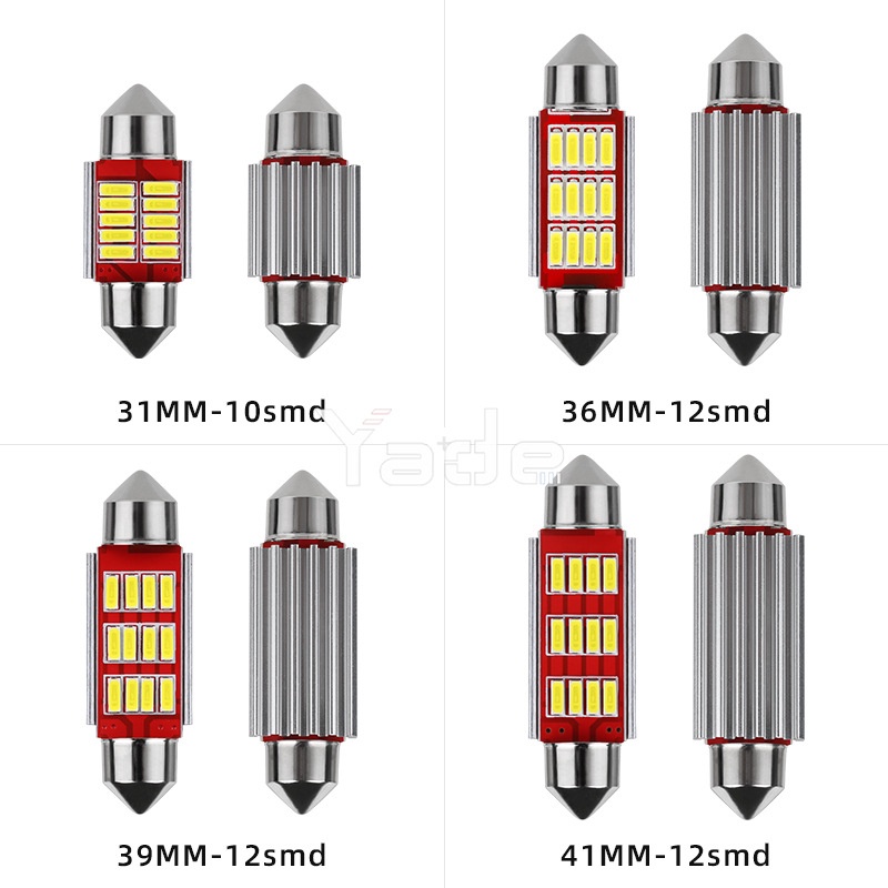 Đèn led trần xe ô tô, led cốp, đèn đọc sách  31 - 36 - 39mm