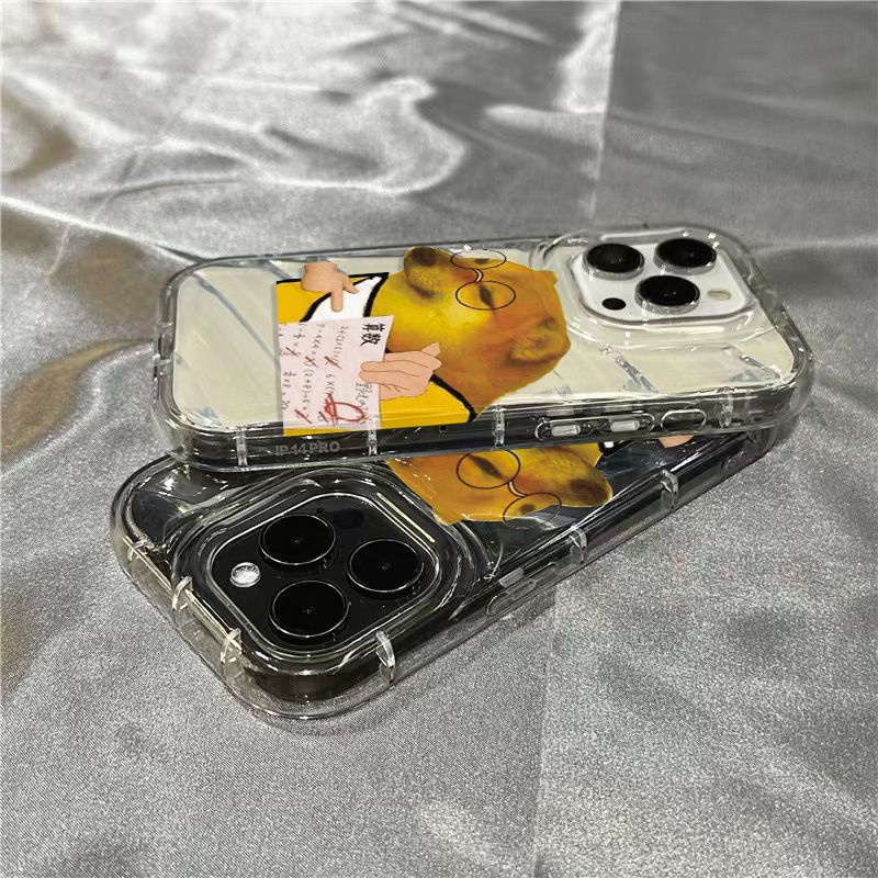 Ốp Điện Thoại Mềm Trong Suốt In Hình Chú Cún Dễ Thương Cho Iphone 7 Xr118 14Promax / plus0 1312 / 9D8J