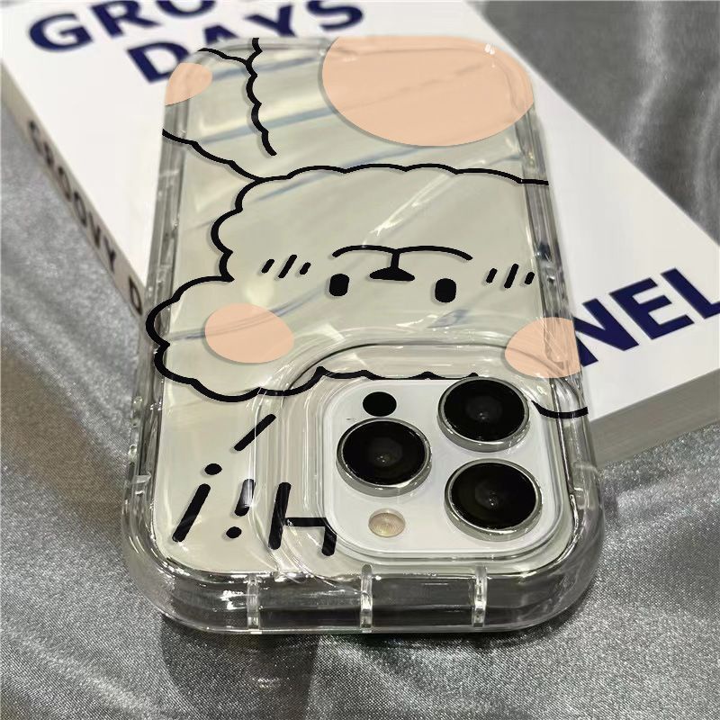 Ốp Điện Thoại Mềm In Hình Gấu Mập Cho Iphone14Promax Xr7 / 8 / 1312 / sins plus11