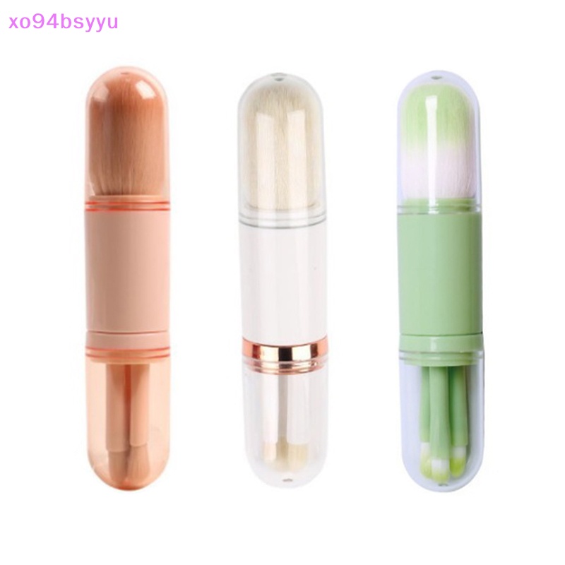 Set Cọ Trang Điểm xo94bsyyu 4 Trong 1 Mini Có Thể Thu Gọn Tiện Dụng