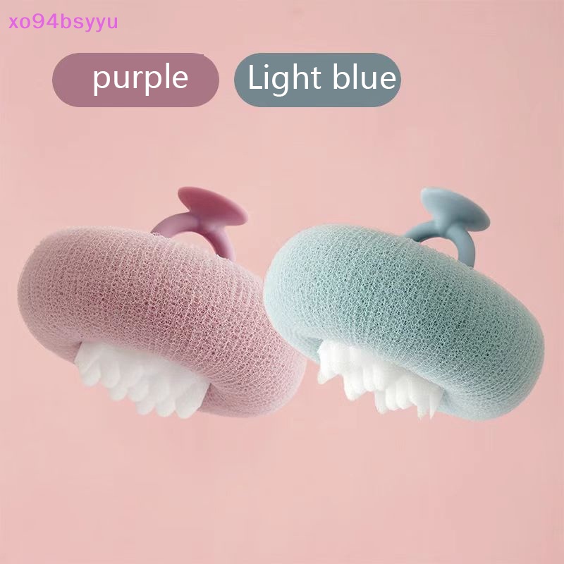 Bông Tắm Chà Lưng Massage Tẩy Tế Bào Chết Xo94Bsyu Có Giác Hút Tiện Dụng VN
