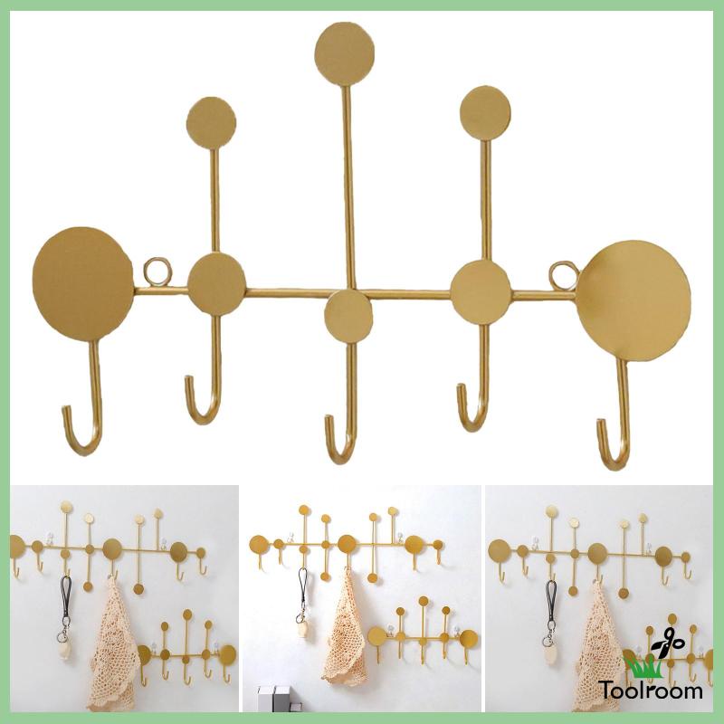 Giá Treo Áo Khoác Bằng Sắt Phong Cách Bắc Âu Trang Trí Cửa Phòng Tắm