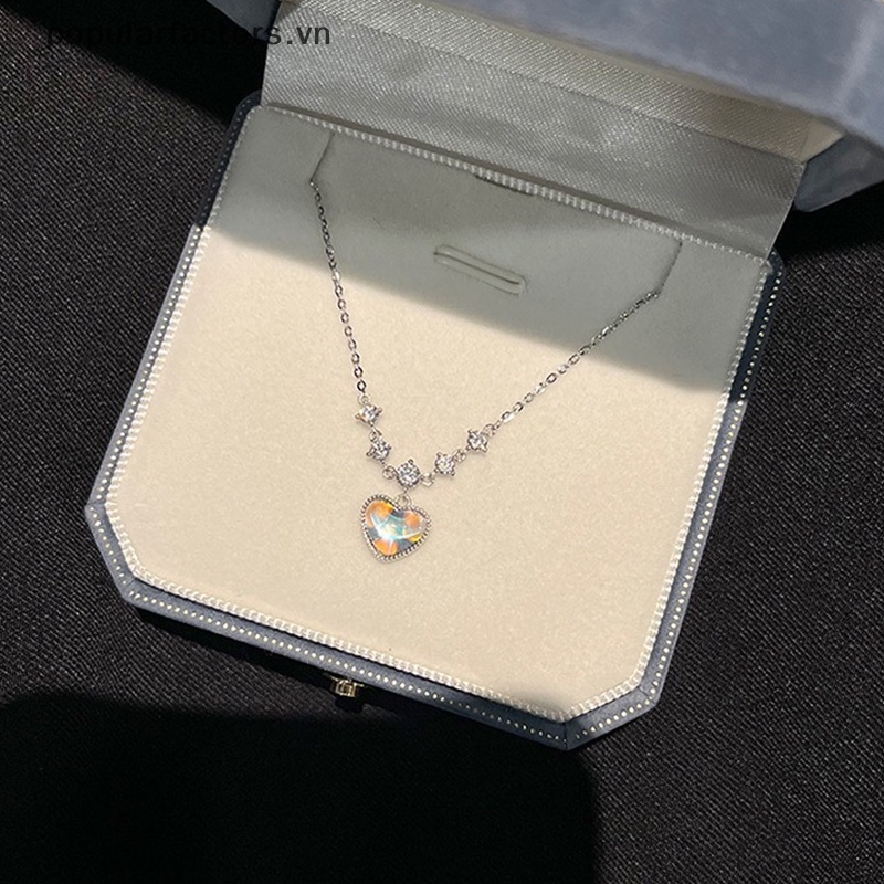 Vòng cổ Mặt Trái Tim Thời Trang Chất Lượng Cao Cho Nữ