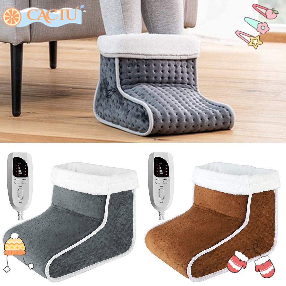 CACTU Giày Giữ Ấm Chân Mùa Đông Có Thể Giặt Sạch Tiện Lợi