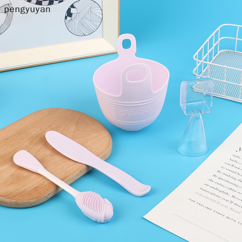 Bộ Dụng Cụ Tô Trộn Đắp Mặt Nạ 4 Trong 1 DIY
